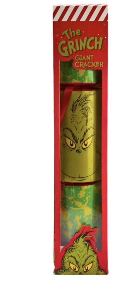 Giant Grinch Christmas Cracker