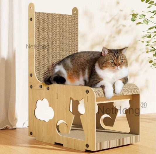 Cat scratcher chair