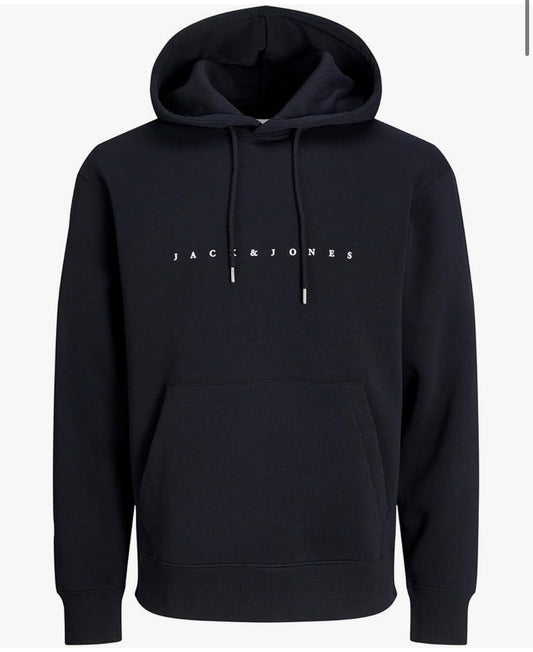 JACK & JONES Herren Hoodie Kapuzenpullover JJESTAR JJ Sweat Hood - Relaxed Fit