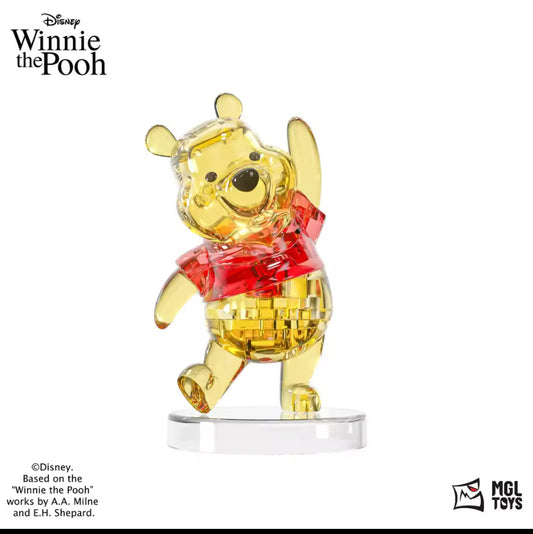 Winnie the Pooh Crystal Building Blocks Winnie the Pooh Bear Table Decoration