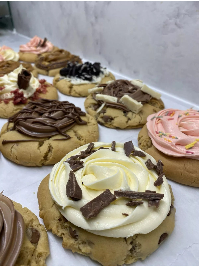 Cosy Cake Mystery Cake / cookie Box - brownies / Nutella / cookie pie