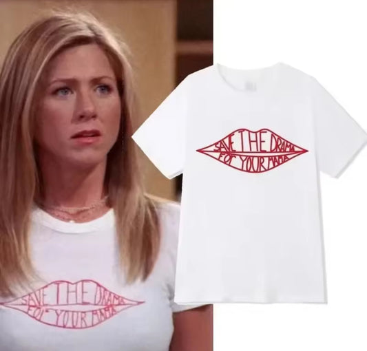 Friends TV Show Rachel Save Drama Kawaii Mom T-Shirt