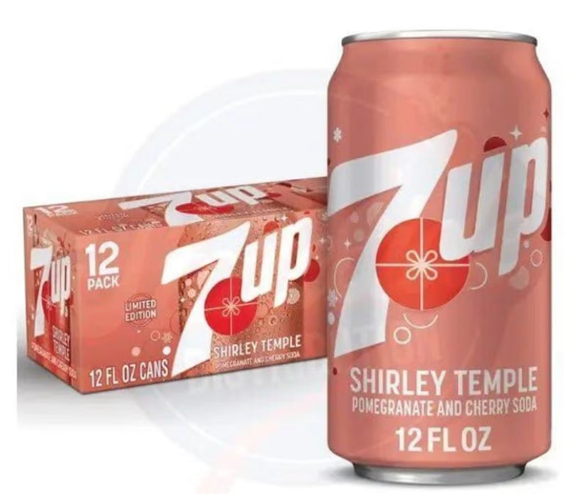 7up Shirley Temple 12fl oz/355ml - Pack of 12