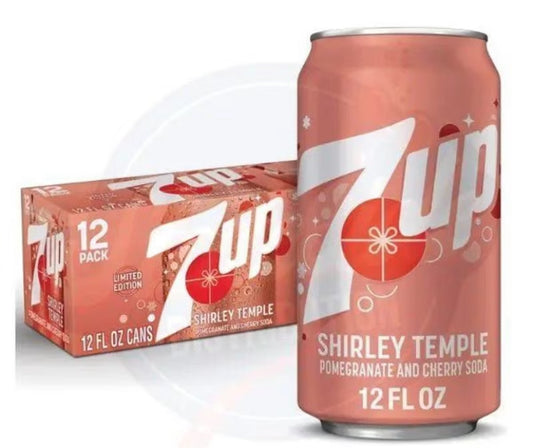 7up Shirley Temple 12fl oz/355ml - Pack of 12