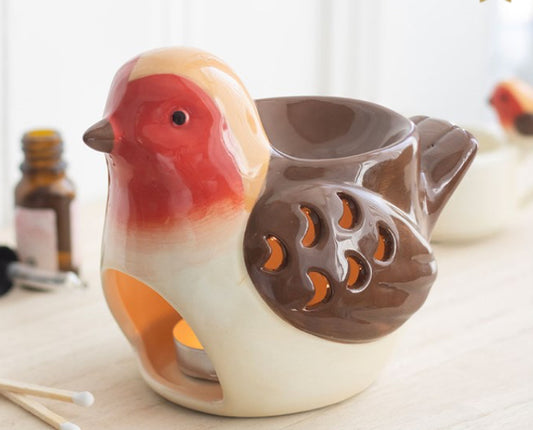 ROBIN SHAPED OIL BURNER AND WAX WARMER