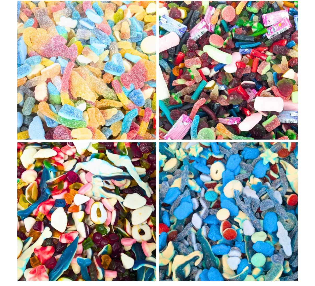 4kg Sweet Bundle (Fizzy, Jelly, Pick and Blue) (Pre-made)