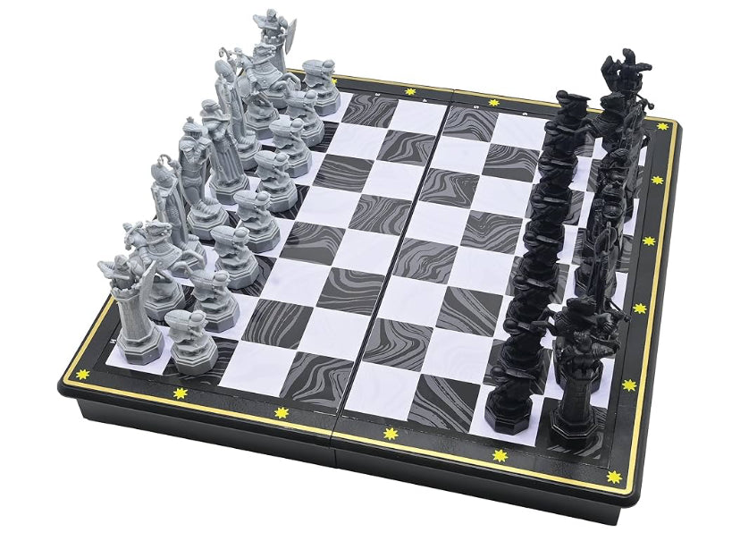Lexibook, HP Chess Set, Magnetic and Foldable Chess Board, 32 pieces, Family Game, CGM300HP