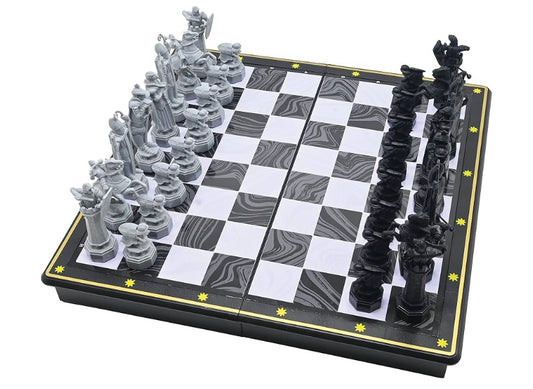 Lexibook, HP Chess Set, Magnetic and Foldable Chess Board, 32 pieces, Family Game, CGM300HP