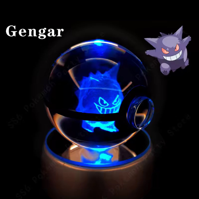 Pokemon Crystal Ball 3D