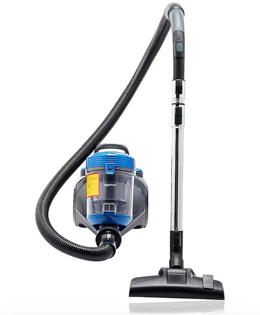 Powerful Cylinder Bagless Vacuum Cleaner For Hardfloor & Carpet, HEPA Filter, Compact and Lightweight Vacuum, 700W, 2.0L (UK), Blue