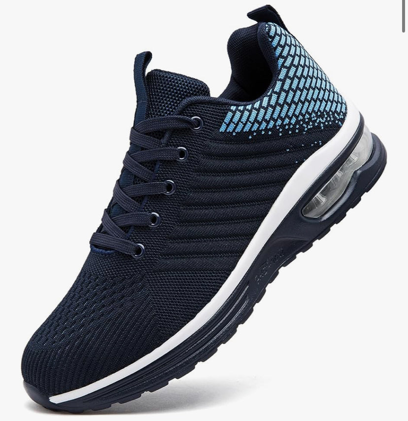 Running Shoes Men's Trainers Athletic Sneakers Lightweight Breathable Walking Sports Tennis Shoes