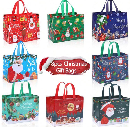 8pcs Extra Large Christmas Gift Bags