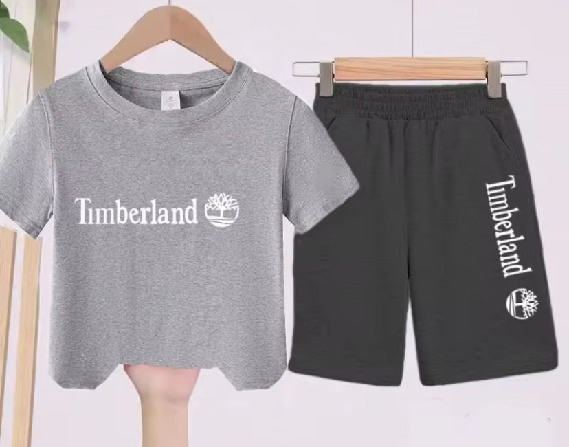 Children's summerTshirt+shorts sports and exercise outfit