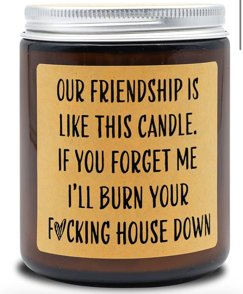 Gifts for Women Friends,Friendship Candle for Best Friends, Graduation, Birthdays, and More! Ideal for BFFs, Besties, and Farewell Gifts for Friends.