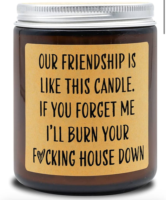 Gifts for Women Friends,Friendship Candle for Best Friends, Graduation, Birthdays, and More! Ideal for BFFs, Besties, and Farewell Gifts for Friends.