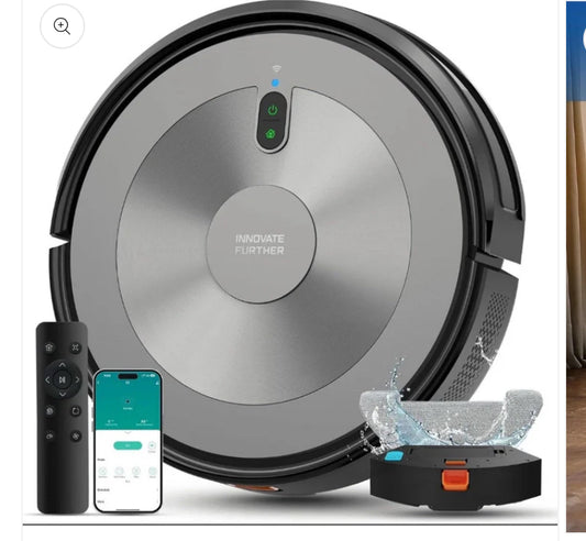 S2 MAX Robot Vacuum Cleaner with Mop, 4000Pa Strong Suction