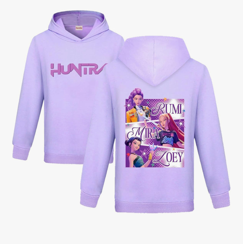 Hoodies Boys Vintage Y2k Cotton Pullover Hip Hop Hooded Sweatshirt Fashion Long Sleeve Anime Streetwear for Kids