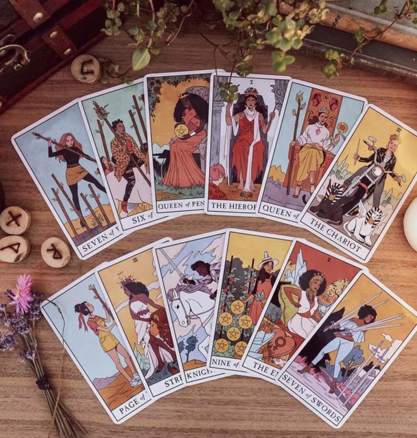 Modern Witch Tarot deck