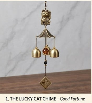 Authentic Bronze Feng Shui Chimes