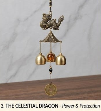Authentic Bronze Feng Shui Chimes