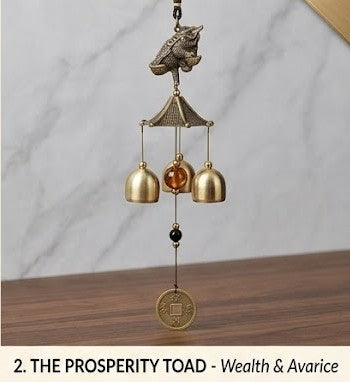 Authentic Bronze Feng Shui Chimes