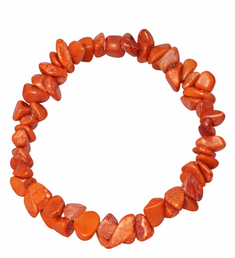 Real Crystal Chip Stretch Bracelet