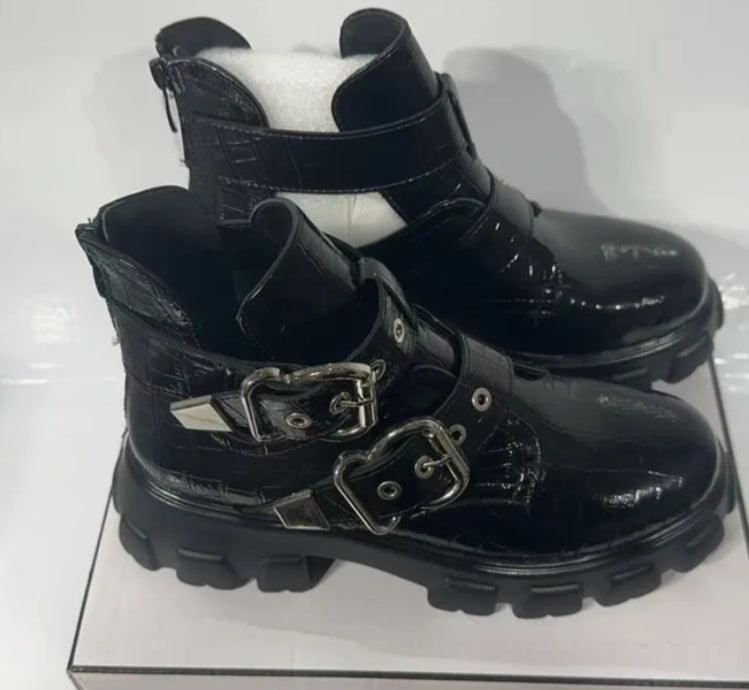 Women'S Fashion Boots Ankle Boots Chunky Heel