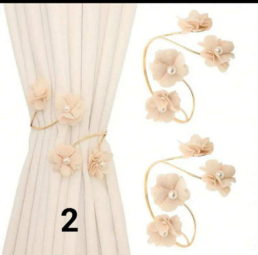 Curtain tie backs