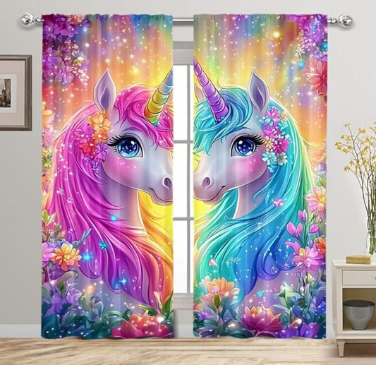 Unicorn curtains