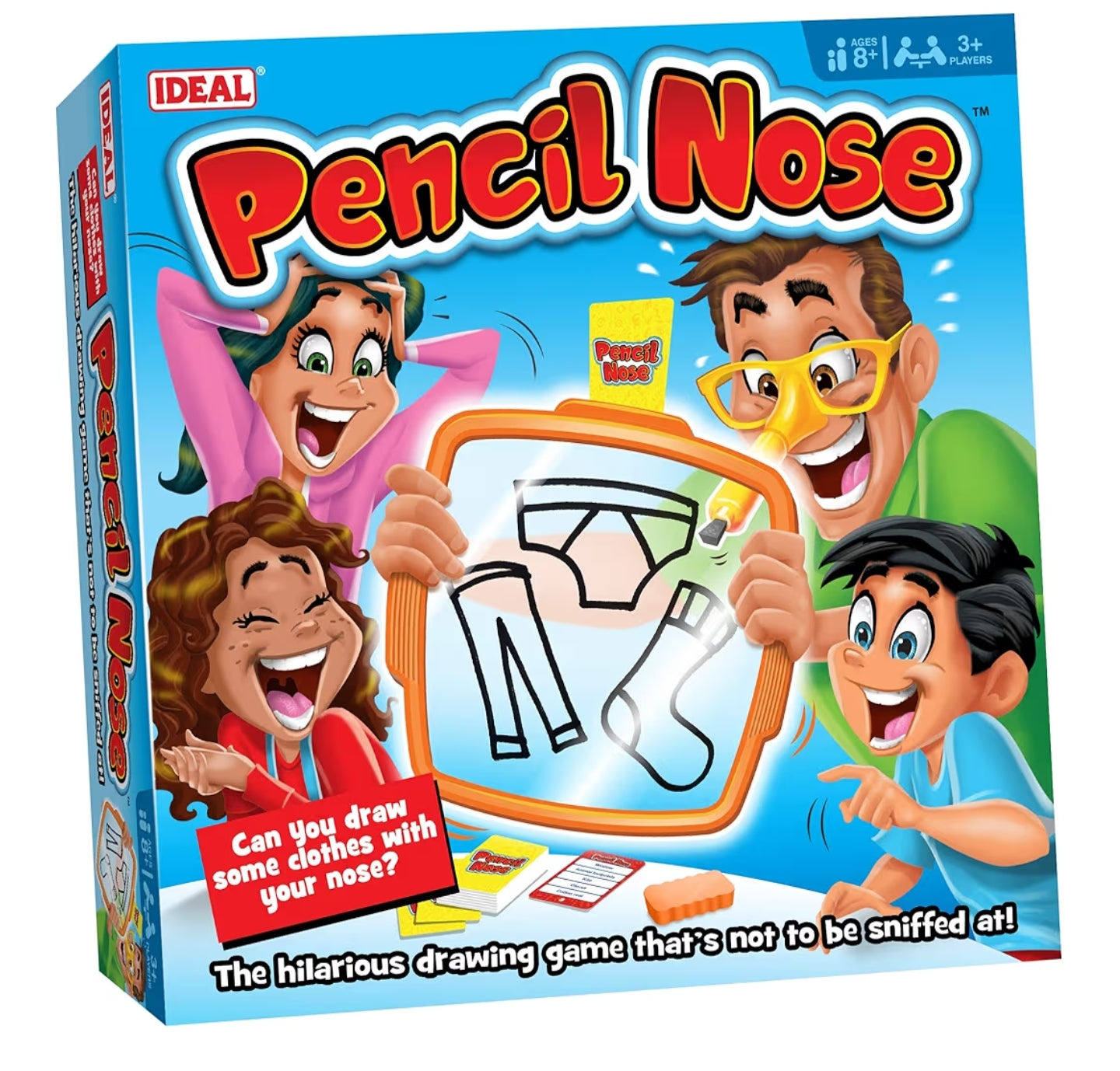 Pencil Nose: The hilarious drawing game that’s not to be sniffed at!