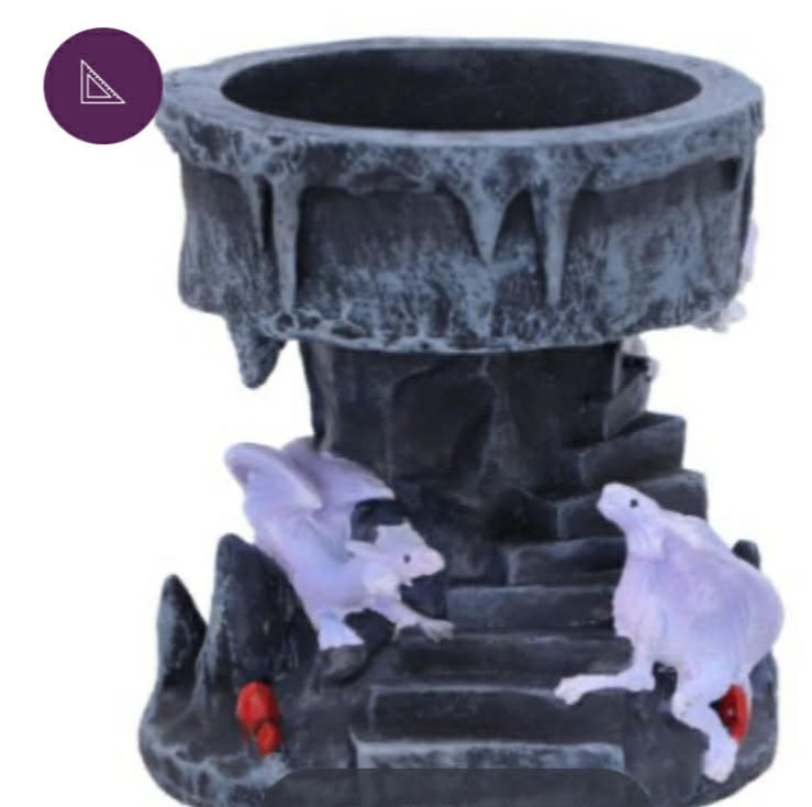 DRAGON MAGE TEA LIGHT (AS) 6CM