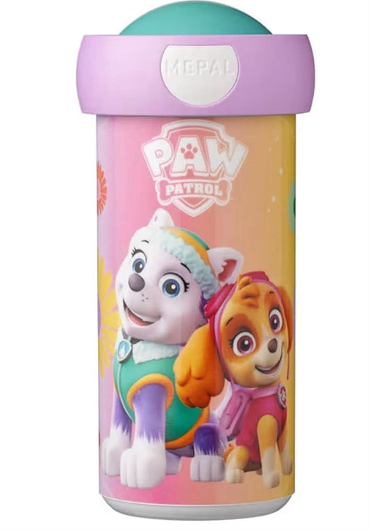 Mepal - School Beaker Campus - Leak Proof Drink Cup For Children - Reusable BPA-Free & Dishwasher Safe 300 ml Paw Patrol Girls