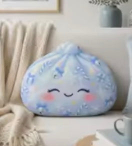 Kawaii Galaxy Dumpling Pillow Starry Bao Cushion