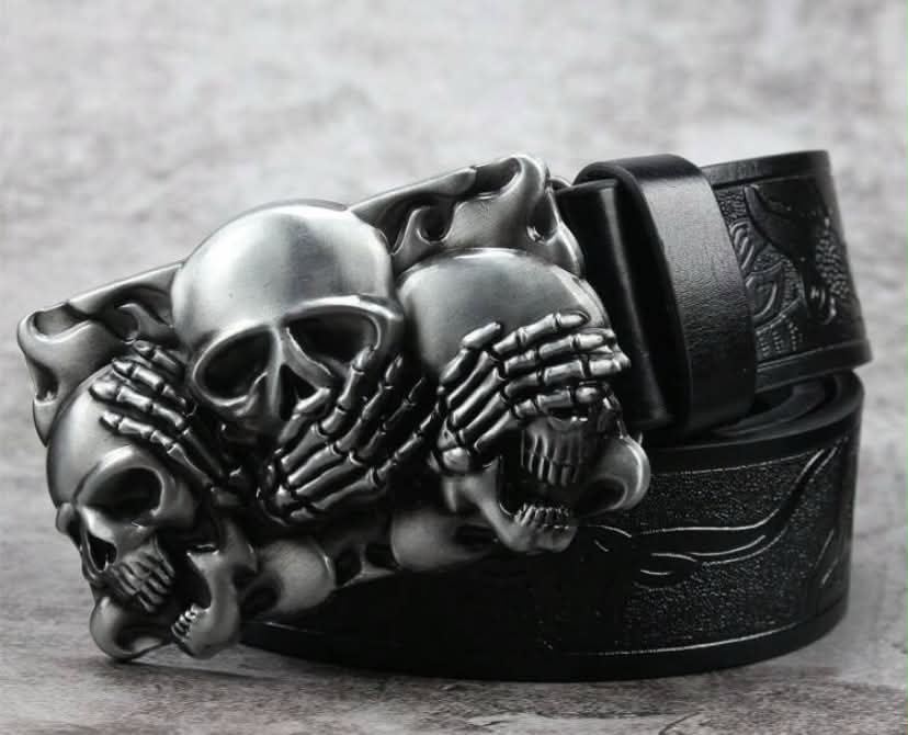 Skull belt