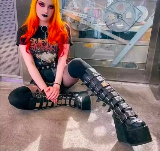 Punk Women Boots