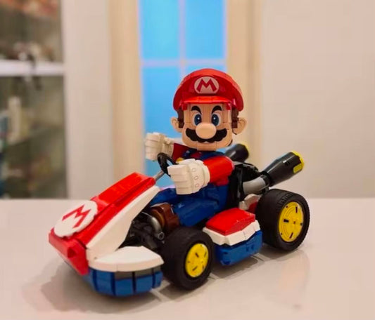 1972 pcs Marioed Standard Kart Educational Model Building Bricks