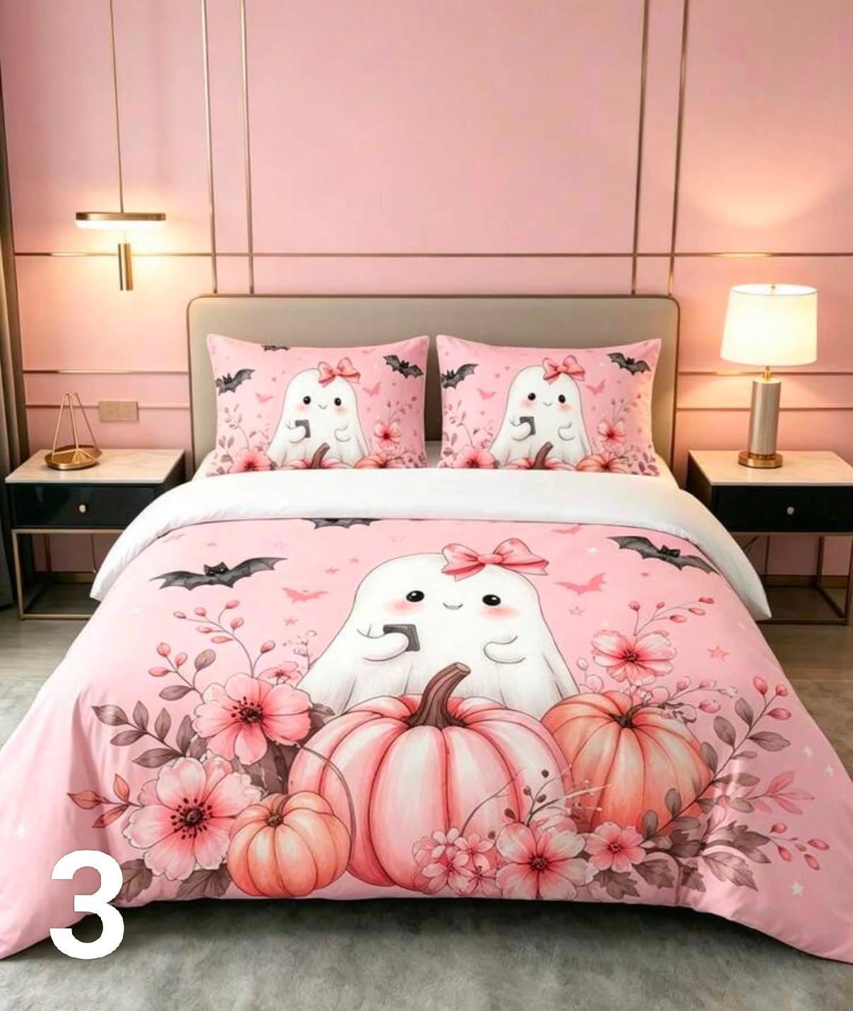 Halloween bedding
