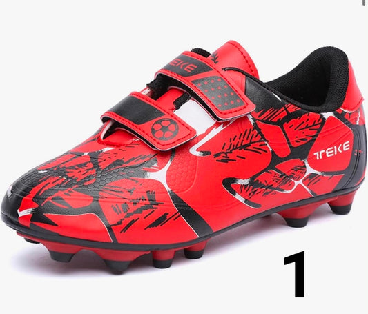Boys Football Boots Shoes Kids Girls FG/AG Soccer Athletics Training Sport Running Shoes Profession Competition Teenager Indoor Outdoor Cleats Sneakers for Unisex