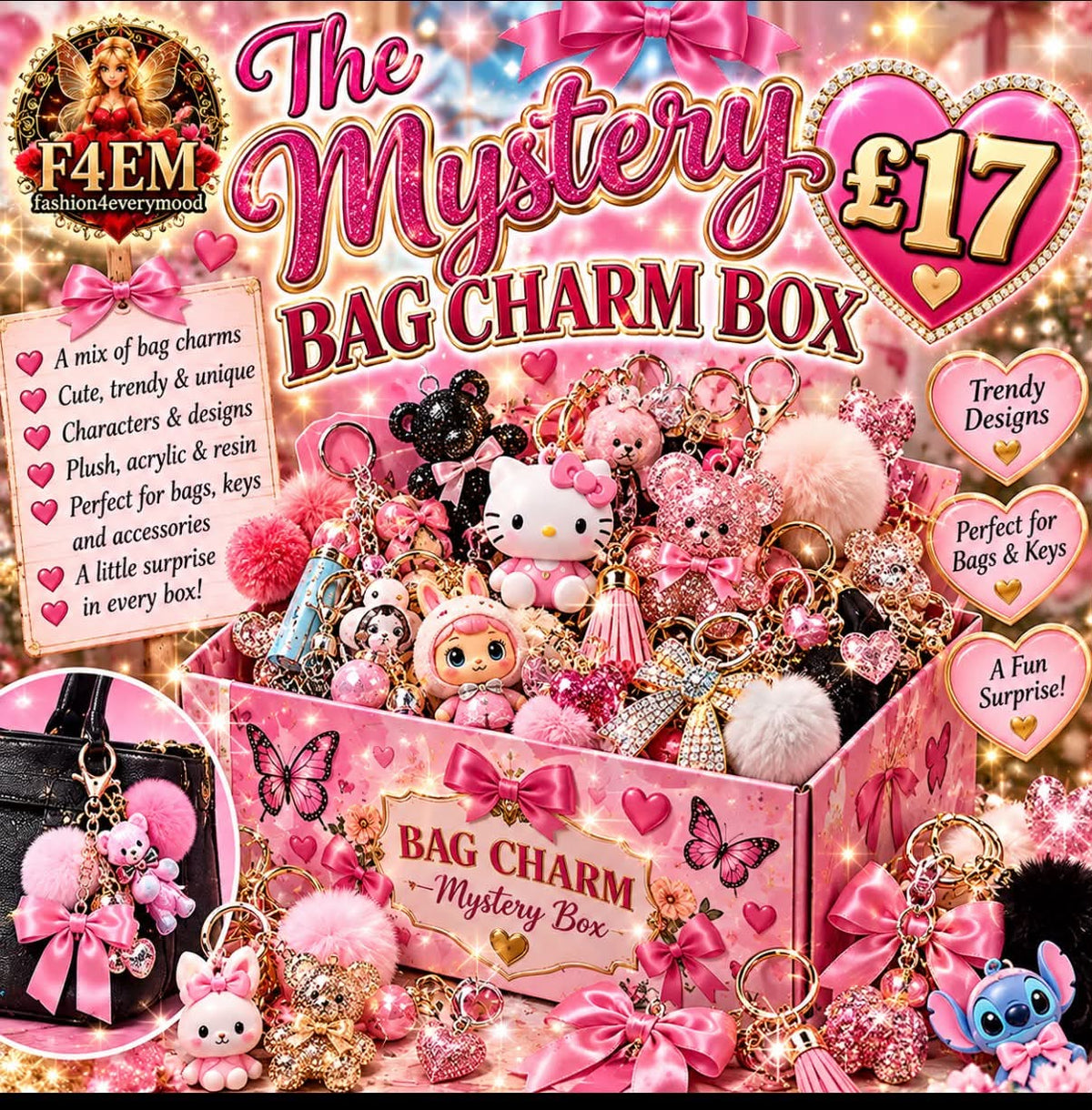 💕The Mystery Bag Charm Box