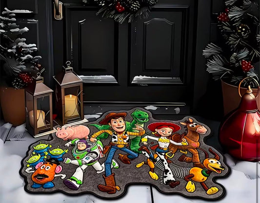 Toy Story Design Style, Home Entrance And Decoration, Comfortable Home Door Mat,