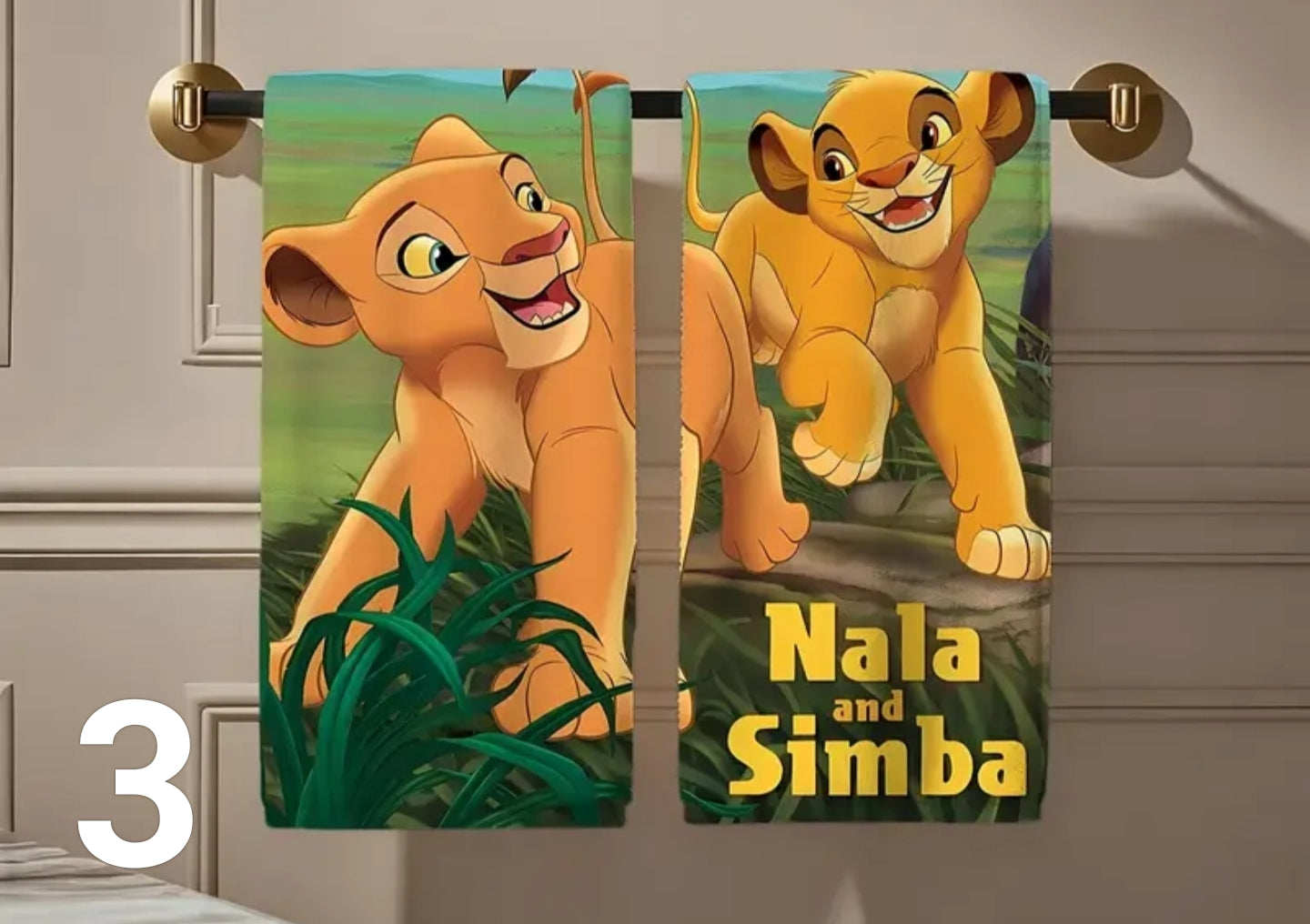 Disney hand towels
