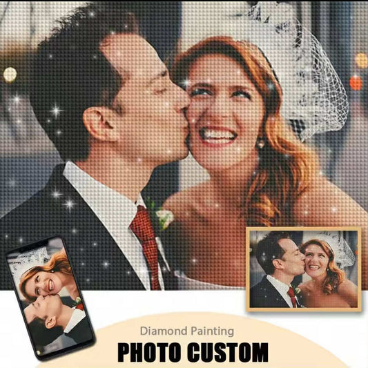 Personalised diamond art 40 x 40