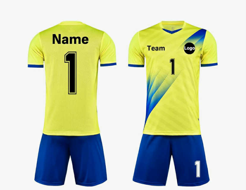 Custom Football Jersey for Adult Kids Men Women Youths Personalised Football Uniform Shirt and Shorts with Name Logo Team Number
