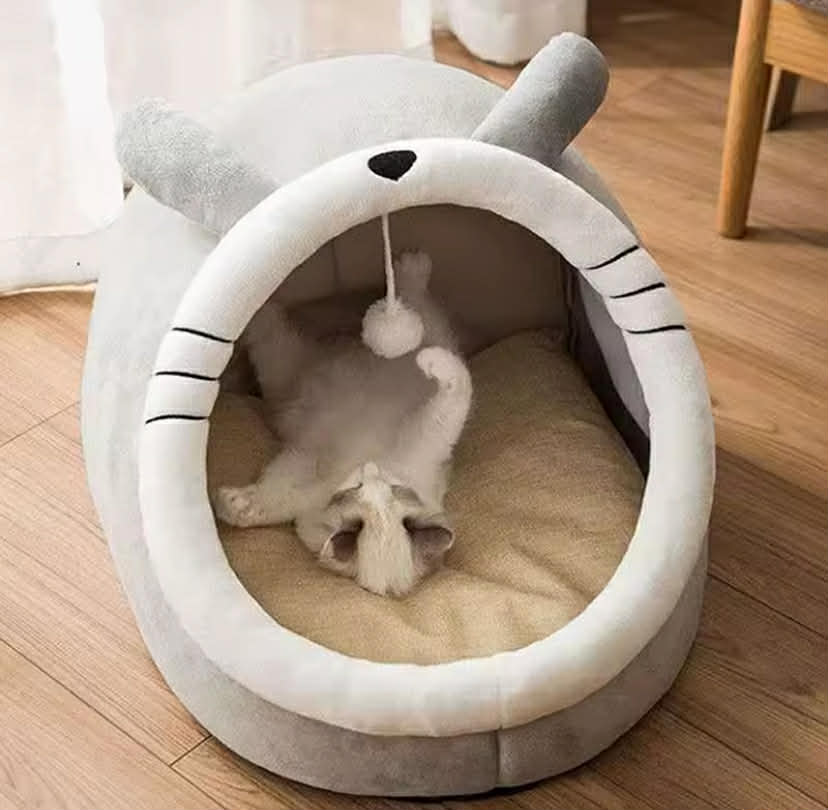 Pet Tent Cave Bed for Cats Small Dogs