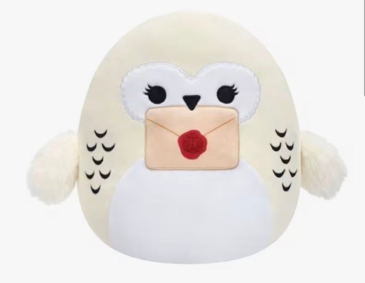 Squishmallows -8in Harry Potter Hedwig w/letter