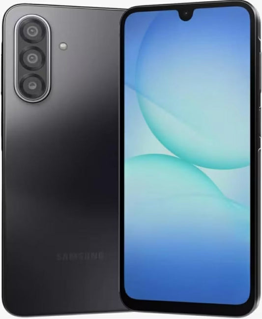 Samsung Galaxy A17 - 4G  128GB Storage  4GB RAM - Black CPU Speed 2.2GHz, 2GHz Size (Main_Display) 169.1mm (6.7" Full Rectangle) / 164.5mm (6.5" Rounded Corners) USB