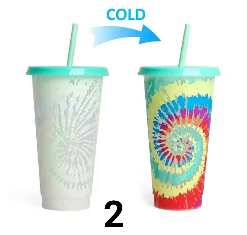 710ml Reusable with Straws