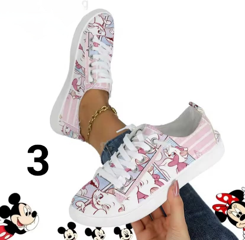 Disney Print Casual Flats