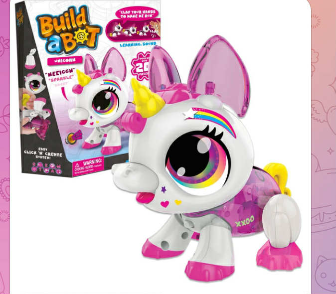 Build-a-Bot: Unicorn | Build Your Own Interactive Pet Unicorn