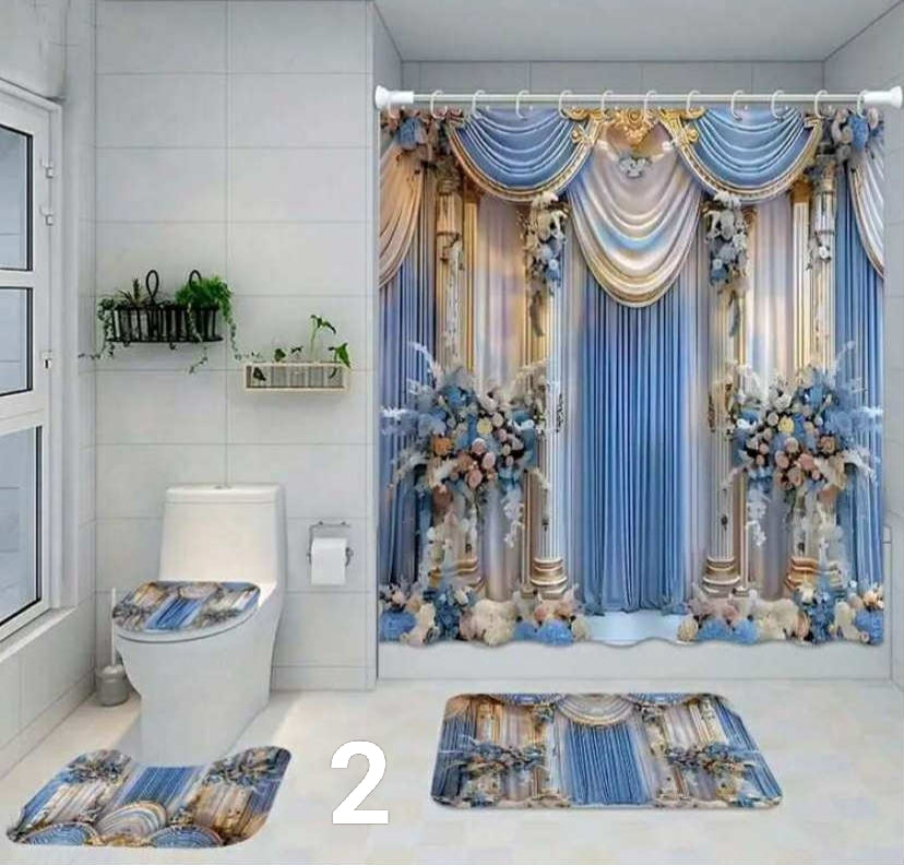 Bathroom set 4 pcs